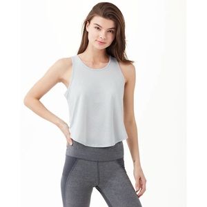 NWT Splendid Studio Core Mesh 2-Fer Workout Tank Top Size Large